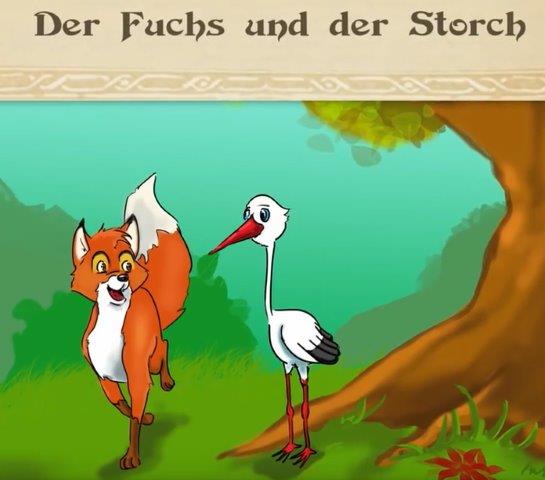 Der Fuchs und der Storch