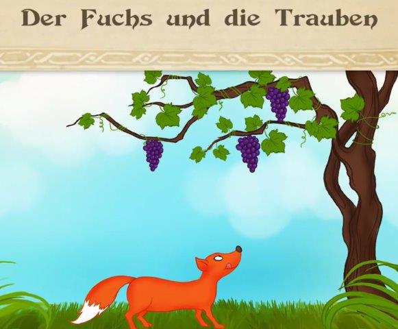 Der Fuchs und die Trauben