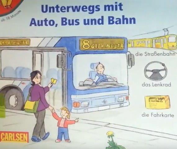 Unterwegs mit Auto, Bus und Bahn