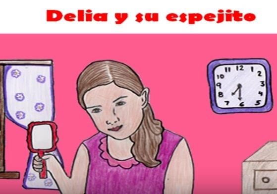 Delia y su espejito