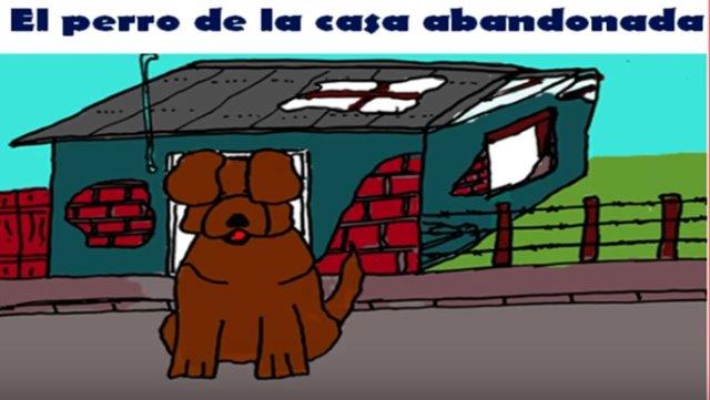 El perro de la casa abandonada