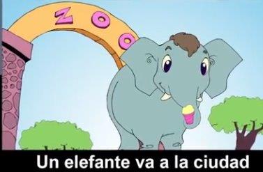 Un elefante va a la cuidad