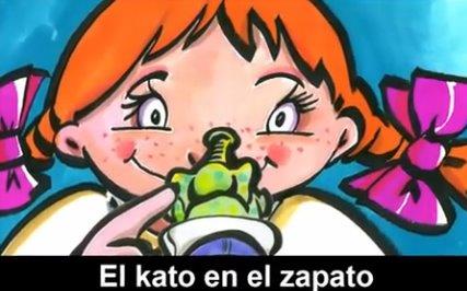 El kato en el zapato