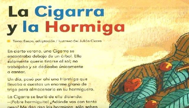 La cigarra y la hormiga