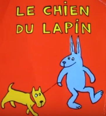 Le chien du lapin